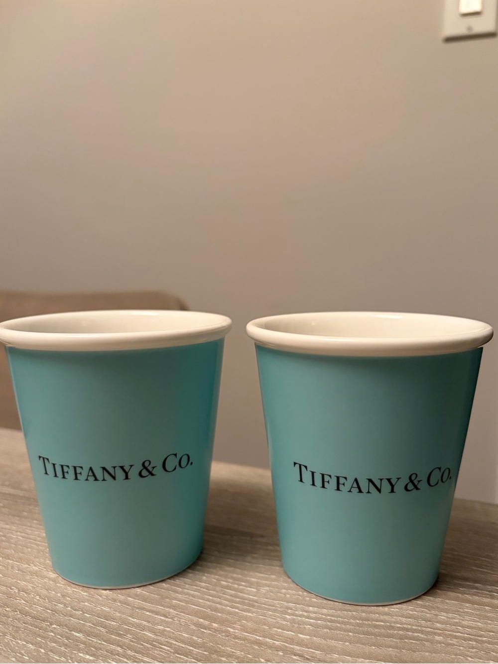 Tiffany Coffee Cups - Bone China